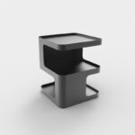 Μοντέρνο Μεταλλικό Κομοδίνο Minimal Design